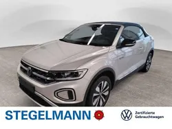 Ivory silver metallic Gebraucht 2024 VW T-Roc Cabriolet Goal Cabrio | 26.770 € (Guter Preis)