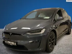 Grau Gebraucht 2022 Tesla Model X Plaid SUV | 78.500 € (Fairer Preis)