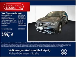 Grau Gebraucht 2022 VW Tiguan Allspace Elegance SUV | 32.320 € (Fairer Preis)