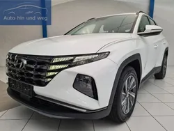 Polar white / sol Gebraucht 2022 Hyundai Tucson Select SUV | 21.900 € (Fairer Preis)