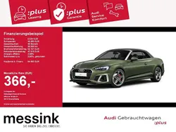 Distriktgrün metallic Gebraucht 2024 Audi A5 Cabriolet S-Line Cabrio | 54.450 € (Teuer)