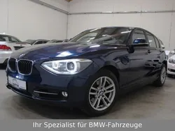Blau Gebraucht 2012 BMW 118 Sport Line Kleinwagen | 12.399 € (Etwas zu teuer)