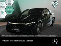 Schwarz Gebraucht 2022 Mercedes EQS580 Premium Plus Limousine | 73.890 € (Etwas zu teuer)