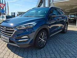 Blau Gebraucht 2018 Hyundai Tucson Passion Plus SUV | 18.490 € (Fairer Preis)