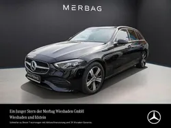 Schwarz Gebraucht 2021 Mercedes C220 Avantgarde Kombi | 29.770 € (Fairer Preis)