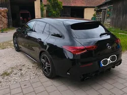 Schwarz Gebraucht 2022 Mercedes CLA35 AMG AMG Kombi | 46.999 € (Teuer)
