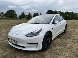Weiß Gebraucht 2023 Tesla Model 3 Performance Limousine | 34.500 € (Fairer Preis)