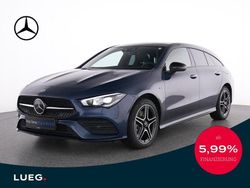 Blau Gebraucht 2021 Mercedes CLA250e Shooting Brake AMG Kombi | 32.895 € (Etwas zu teuer)