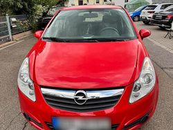 Rot Gebraucht 2009 Opel Corsa Eco Kleinwagen | 2.400 €