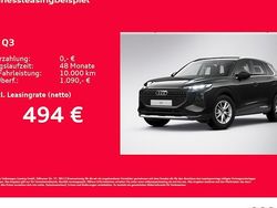 Schwarz Neu 2025 Audi Q3 SUV | 45.528 € (Guter Preis)