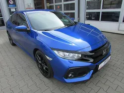 Brilliant sporty blue m. Gebraucht 2019 Honda Civic Elegance Limousine | 16.900 € (Fairer Preis)