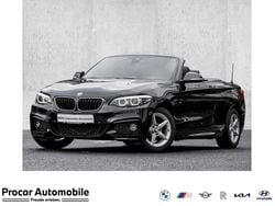 Schwarz Gebraucht 2018 BMW 218 M Sport Cabrio | 14.980 € (Superpreis)