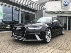 Pantherschwarz kristalleffekt Gebraucht 2018 Audi RS6 Exclusive Kombi | 64.940 € (Superpreis)