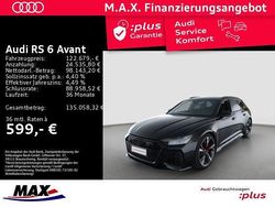 Mythosschwarz metallic Gebraucht 2025 Audi RS6 Performance Kombi | 122.679 € (Guter Preis)