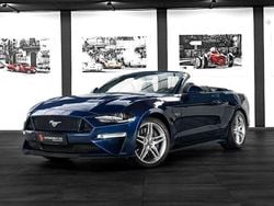 Blau Gebraucht 2020 Ford Mustang GT Premium Convertible Cabrio | 44.900 € (Etwas zu teuer)