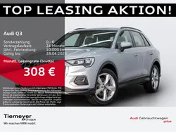 Florettsilber metallic Gebraucht 2024 Audi Q3 Advanced Plus SUV | 44.770 € (Teuer)