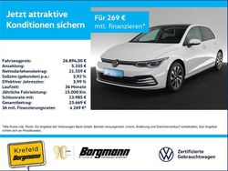 Weiß Gebraucht 2022 VW Golf Active Limousine | 26.894 € (Teuer)