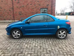 Blau Gebraucht 2003 Peugeot 206 CC Cabrio | 800 € (Superpreis)