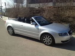 Silber metallic Gebraucht 2003 Audi A4 Cabriolet Cabrio | 7.800 €