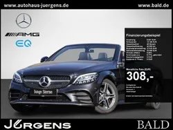 Metalliclack graphitgrau Gebraucht 2019 Mercedes C200 AMG Cabrio | 33.850 € (Guter Preis)