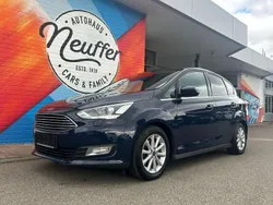 Blau Gebraucht 2019 Ford C-MAX Titanium Van / Kleinbus | 15.499 € (Fairer Preis)