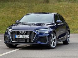 Blau Gebraucht 2023 Audi A3 S-Line Limousine | 32.900 € (Teuer)