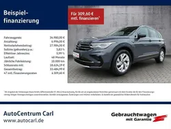 Grau Gebraucht 2022 VW Tiguan Elegance SUV | 34.980 € (Fairer Preis)