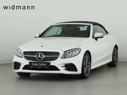 Polarweiß Gebraucht 2020 Mercedes C180 AMG Cabrio | 28.950 € (Guter Preis)