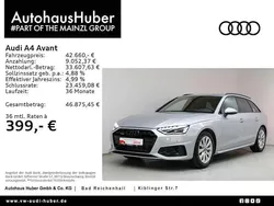 Florettsilber metallic Gebraucht 2024 Audi A4 Advanced Plus Kombi | 42.660 €