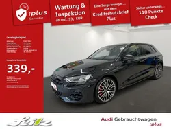 Mythosschwarz metallic Gebraucht 2024 Audi S3 Ambiente Limousine | 52.599 € (Teuer)