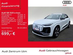 Gletscherweiß metallic Gebraucht 2024 Audi Q6 e-tron Ambiente SUV | 74.430 € (Etwas zu teuer)