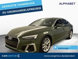 Distriktgrün Gebraucht 2023 Audi A5 Sportback S-Line Coupé | 33.490 € (Superpreis)
