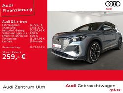 Geysirblau metallic Gebraucht 2022 Audi Q4 e-tron Ambiente SUV | 32.720 € (Superpreis)