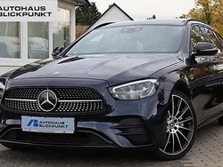 Nautikblau Gebraucht 2022 Mercedes E400 AMG Kombi | 48.980 € (Guter Preis)