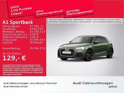 Grün Gebraucht 2024 Audi A1 Sportback Advanced Kleinwagen | 23.704 € (Fairer Preis)