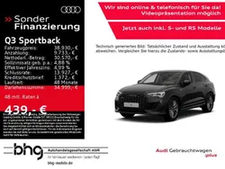 Mythosschwarz metallic Gebraucht 2022 Audi Q3 S-Line SUV | 38.930 € (Teuer)