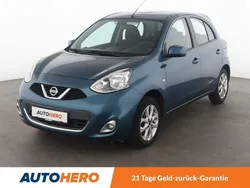 Blau Gebraucht 2016 Nissan Micra Acenta Kleinwagen | 7.890 € (Etwas zu teuer)