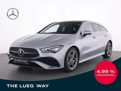 Metalliclack hightechsilber Gebraucht 2024 Mercedes CLA180 Shooting Brake AMG Kombi | 34.465 € (Teuer)