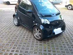 Schwarz Gebraucht 2004 Smart ForTwo Cabrio Brabus Cabrio | 5.500 € (Etwas zu teuer)
