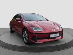 Ultimate red metallic Gebraucht 2024 Hyundai Ioniq 6 Techniq Limousine | 33.495 € (Superpreis)