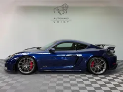 Enzianblaumetallic Gebraucht 2022 Porsche Cayman GT4 Chrono Coupé | 111.500 € (Guter Preis)