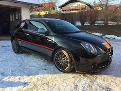 Schwarz metallic Gebraucht 2010 Alfa Romeo MiTo Quadrifoglio Verde Kleinwagen | 9.000 € (Superpreis)