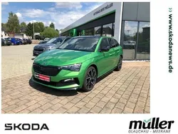 Grün (rallyegrün metallic) Gebraucht 2020 Skoda Scala Monte Carlo Kleinwagen | 17.990 € (Fairer Preis)