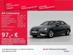 Manhattangrau metallic Gebraucht 2024 Audi A4 Advanced Plus Limousine | 33.845 € (Fairer Preis)