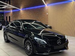 Schwarz Gebraucht 2016 Mercedes C300 AMG line Coupé | 27.999 € (Etwas zu teuer)