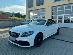Weiß Gebraucht 2021 Mercedes C63S AMG Cabrio | 71.000 € (Fairer Preis)