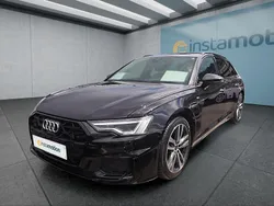 Schwarz Gebraucht 2024 Audi A6 S-Line Kombi | 48.349 €