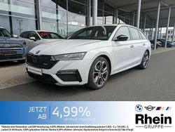 Weiß Gebraucht 2023 Skoda Octavia RS Kombi | 30.890 € (Fairer Preis)