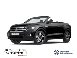 Schwarz Gebraucht 2022 VW T-Roc Cabriolet R-line Cabrio | 25.970 € (Fairer Preis)