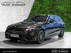 Metalliclack graphitgrau Gebraucht 2024 Mercedes C220 AMG Kombi | 49.850 € (Teuer)